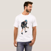 Angus Young AC/DC Tシャツ (正面フル)