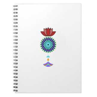 Anhänger spirituell mit Lotusblüte  ノートブック