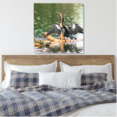 Anhinga Bird Canvas Print キャンバスプリント (インサイチュ (寝室))
