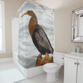 Anhinga On The Lookout シャワーカーテン (インサイチュ)