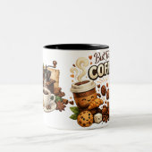 Ani Coffee's luxurious mug design for coffee lover ツートーンマグカップ (中央)