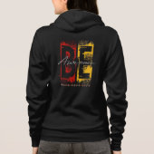 Anikmart 女性用Dri-FIT タイポグラフィーパーカー パーカ (裏面)