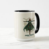 “Anima Oracle Warrior | Market Mindset Trading  マグカップ (正面右)