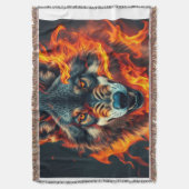 ANIMAL スローブランケット (正面縦)