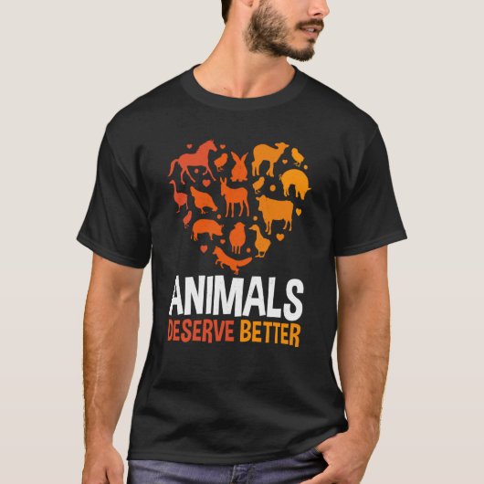 Animal Activist Rescue Animals Conservation Rights Tシャツ (正面)