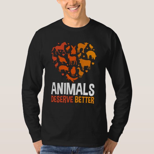 Animal Activist Rescue Animals Conservation Rights Tシャツ (正面)