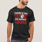 Animal Activist Rescue Animals Conservation Rights Tシャツ (正面)