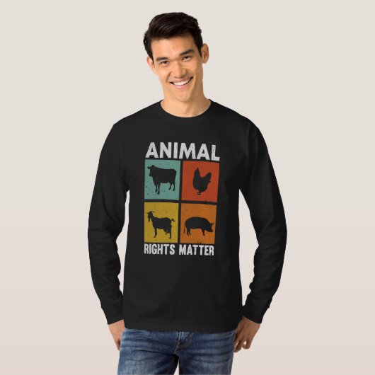 Animal Activist Rescue Animals Conservation Rights Tシャツ (正面フル)
