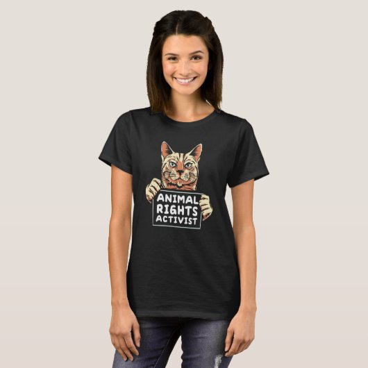 Animal Activist Rescue Animals Conservation Rights Tシャツ (正面フル)
