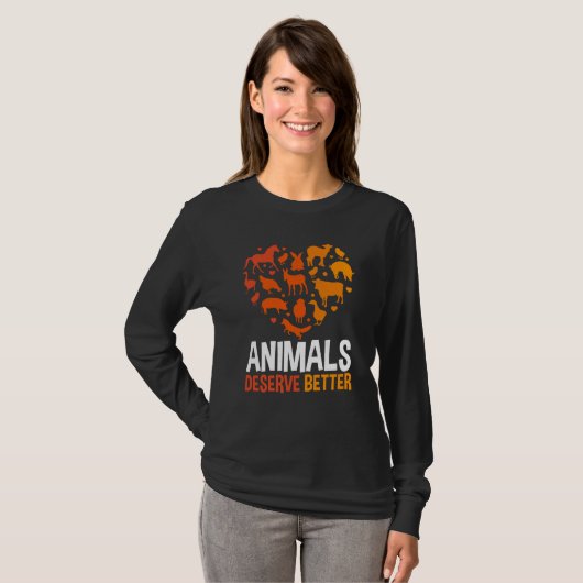 Animal Activist Rescue Animals Conservation Rights Tシャツ (正面フル)