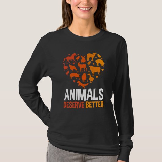 Animal Activist Rescue Animals Conservation Rights Tシャツ (正面)