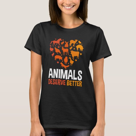 Animal Activist Rescue Animals Conservation Rights Tシャツ (正面)
