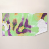 Animal African Print. African Exotic Background. L バスタオル (バスタオル)