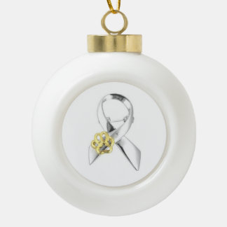 Animal awareness Hanging a Christmas tree  セラミックボールオーナメント