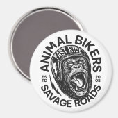 Animal Bikers マグネット (正面/裏面)