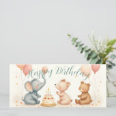 Animal Birthday Joy with Balloons (スタンド正面)