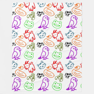 Animal Blanket フリースブランケット