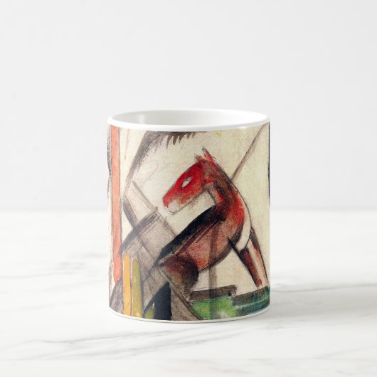 Animal by Franz Marc, Animal by Franz Marc,ヴィンテージ表 コーヒーマグカップ (中央)