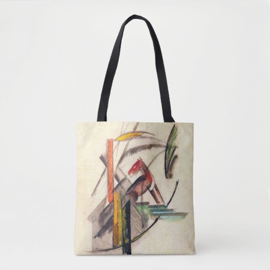 Animal by Franz Marc, Animal by Franz Marc,ヴィンテージ表 トートバッグ (正面)