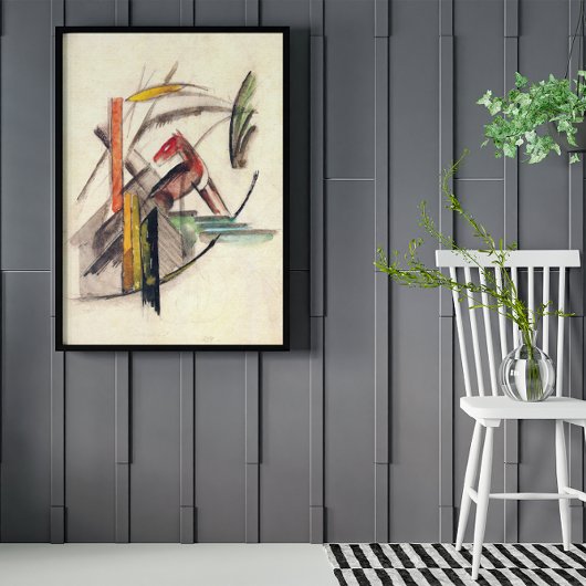 Animal by Franz Marc, Animal by Franz Marc,ヴィンテージ表 ポスター