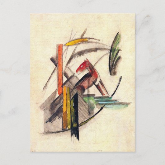 Animal by Franz Marc, Animal by Franz Marc,ヴィンテージ表 ポストカード (正面)