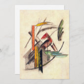 Animal by Franz Marc, Animal by Franz Marc,ヴィンテージ表 招待状 (正面/裏面)
