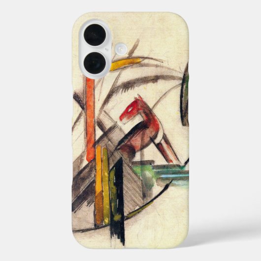 Animal by Franz Marc, Animal by Franz Marc,ヴィンテージ表 Case-Mate iPhoneケース (裏面)