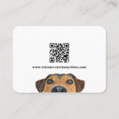 Animal Care / Veterinarian 名刺 (裏面)