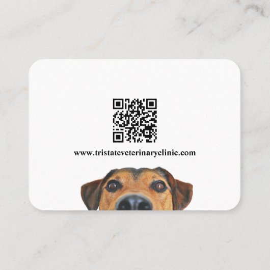 Animal Care / Veterinarian 名刺 (裏面)