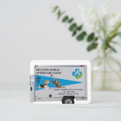 Animal Care / Veterinarian 名刺 (スタンド正面)