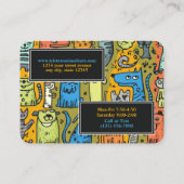 Animal Care / Veterinarian 名刺 (裏面)