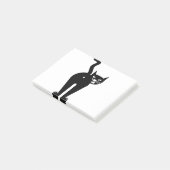 Animal Cat Mammal Silhouette ポストイット (アングル)