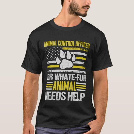 Animal Control Officer  Animal Catcher  7 Tシャツ (正面)