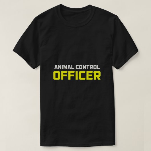 Animal Control Officer Halloween Costume  Tシャツ (デザイン正面)