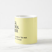 Animal Control Worker Humor Mug コーヒーマグカップ (中央)