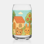 Animal crossing ガラス缶 (正面)