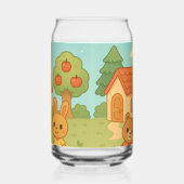 Animal crossing ガラス缶 (左)