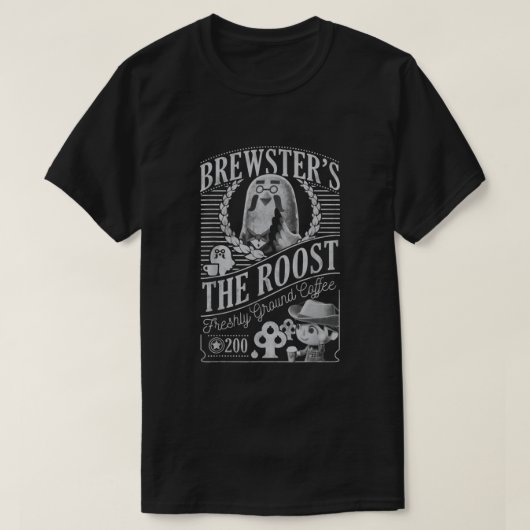 Animal Crossing Brewsters The Roost Graphic  Tシャツ (デザイン正面)