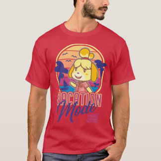 Animal Crossing New Horizons イザベル バケーション モッド Tシャツ