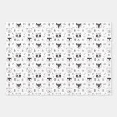 Animal Cute Illustration ラッピングペーパーシート (正面)