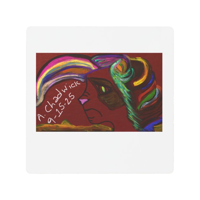 Animal Desert Landscape  メタルプリント (正面)