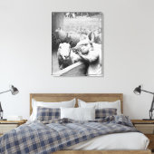 Animal Farm - Squealer キャンバスプリント (インサイチュ (寝室))