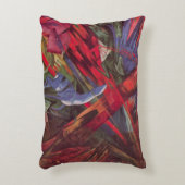 Animal Fates by Franz Marc, Cubism Artヴィンテージ アクセントクッション (正面(垂直))