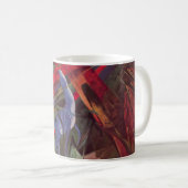 Animal Fates by Franz Marc, Cubism Artヴィンテージ コーヒーマグカップ (正面右)