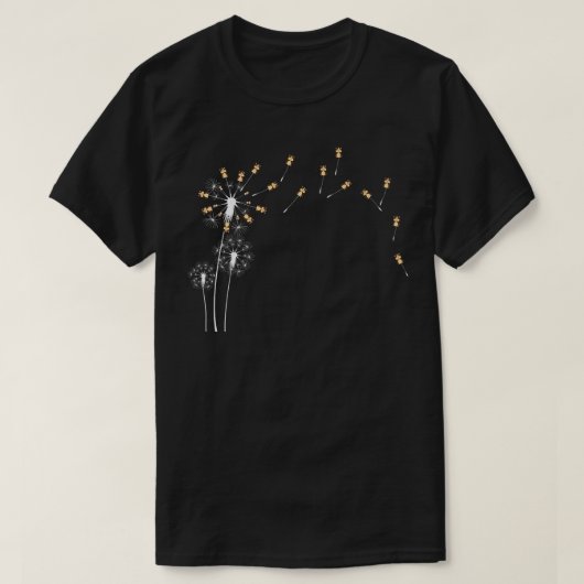 Animal Flower Plant - Dandelion Guinea Pig Premium Tシャツ (デザイン正面)