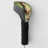 Animal Fox Squirrel Driver Head Cover ゴルフヘッドカバー (アングル)