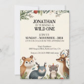 Animal Friends 招待状 (正面)