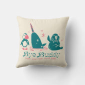 Animal Friends - Bye Buddyあなたのパパ クッション (裏面)