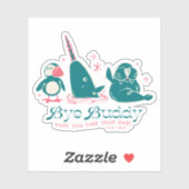 Animal Friends - Bye Buddyあなたのパパ シール (シート)