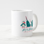 Animal Friends - Bye Buddyあなたのパパ ジャンボコーヒーマグカップ (正面右)